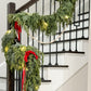 Stretchy Faux Cedar Garland – Full & Lush Real-Touch Holiday Greenery