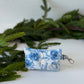 Floral blue blossom airpods case