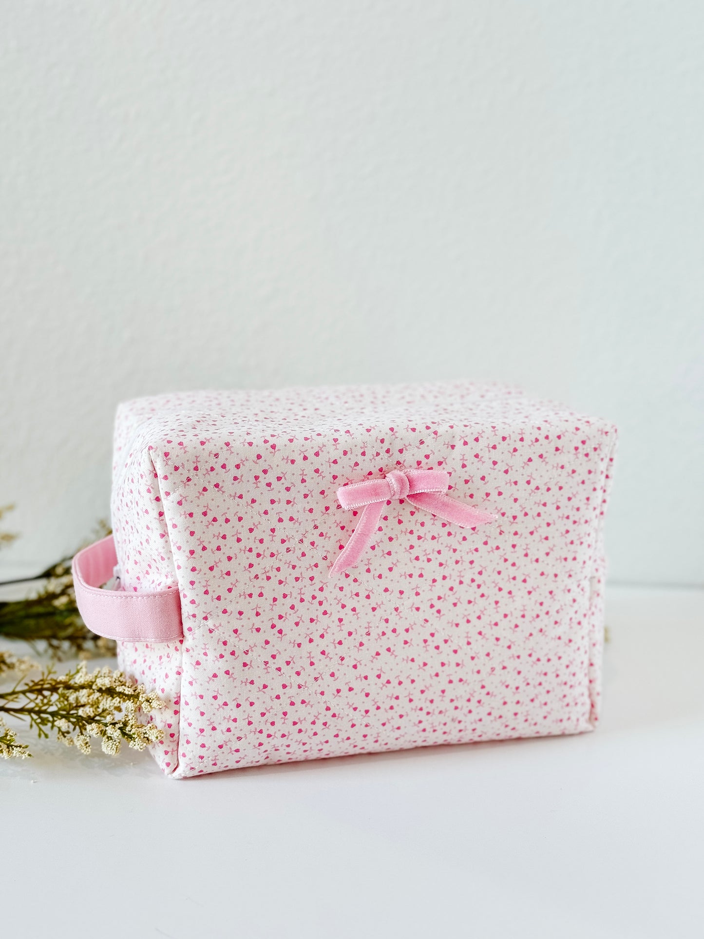 Tiny Rosebud Quilted Collection | Handmade Floral