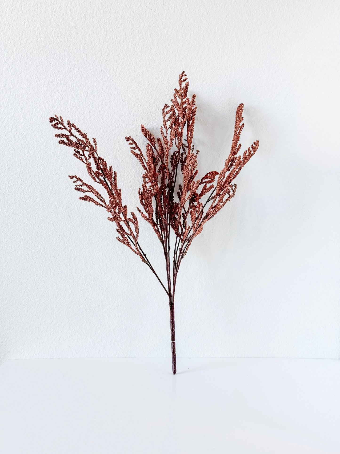 Rust Brown Astilbe Stem – 24” Faux Dried Botanical
