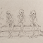 See Speak Hear No Evil Skeleton Printable | Vintage Halloween Wall Art