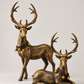 Burnished Deer Figurines – Set of 2