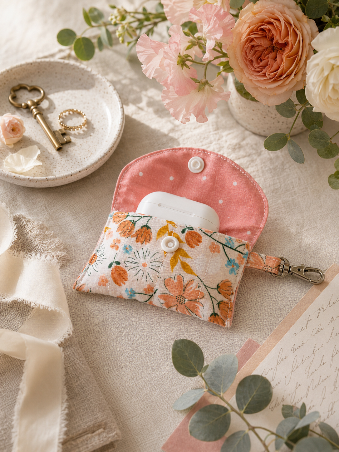 Peach Blossom Quilted Bag Collection – Sew Hailey Said
