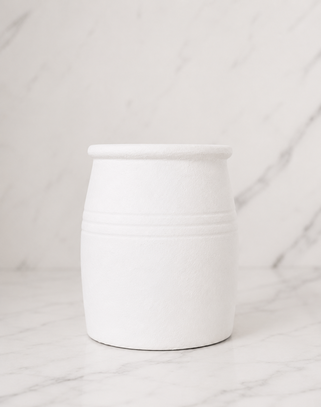 Ivory Hearth Crock