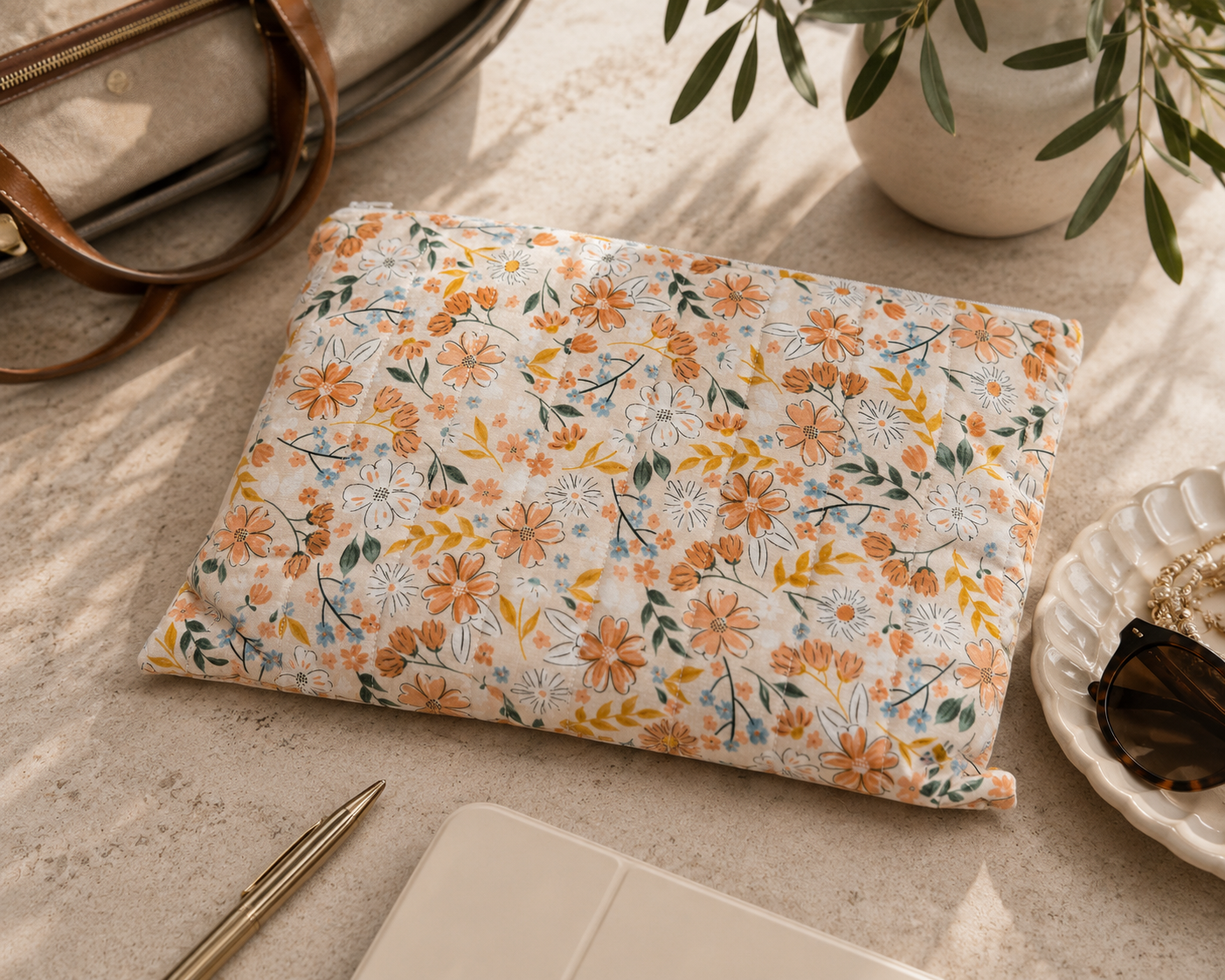 Peach Blossom Quilted Bag Collection – Sew Hailey Said