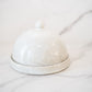 Stoneware Domed Dish with Glaze