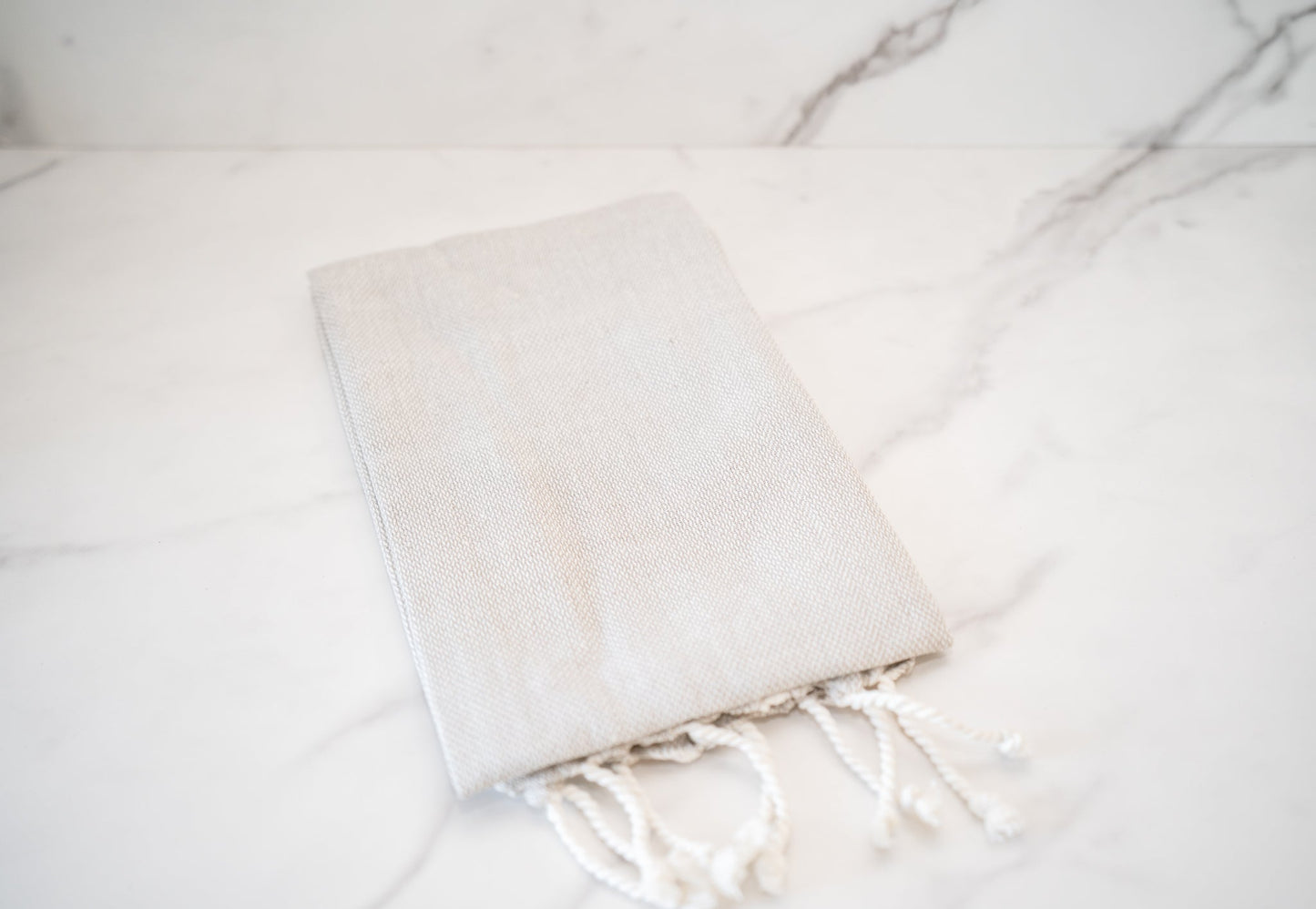 Woven Cotton Haman Tea Towel w/ Fringe