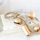 Decorative Metal Bells on Jute Hanger