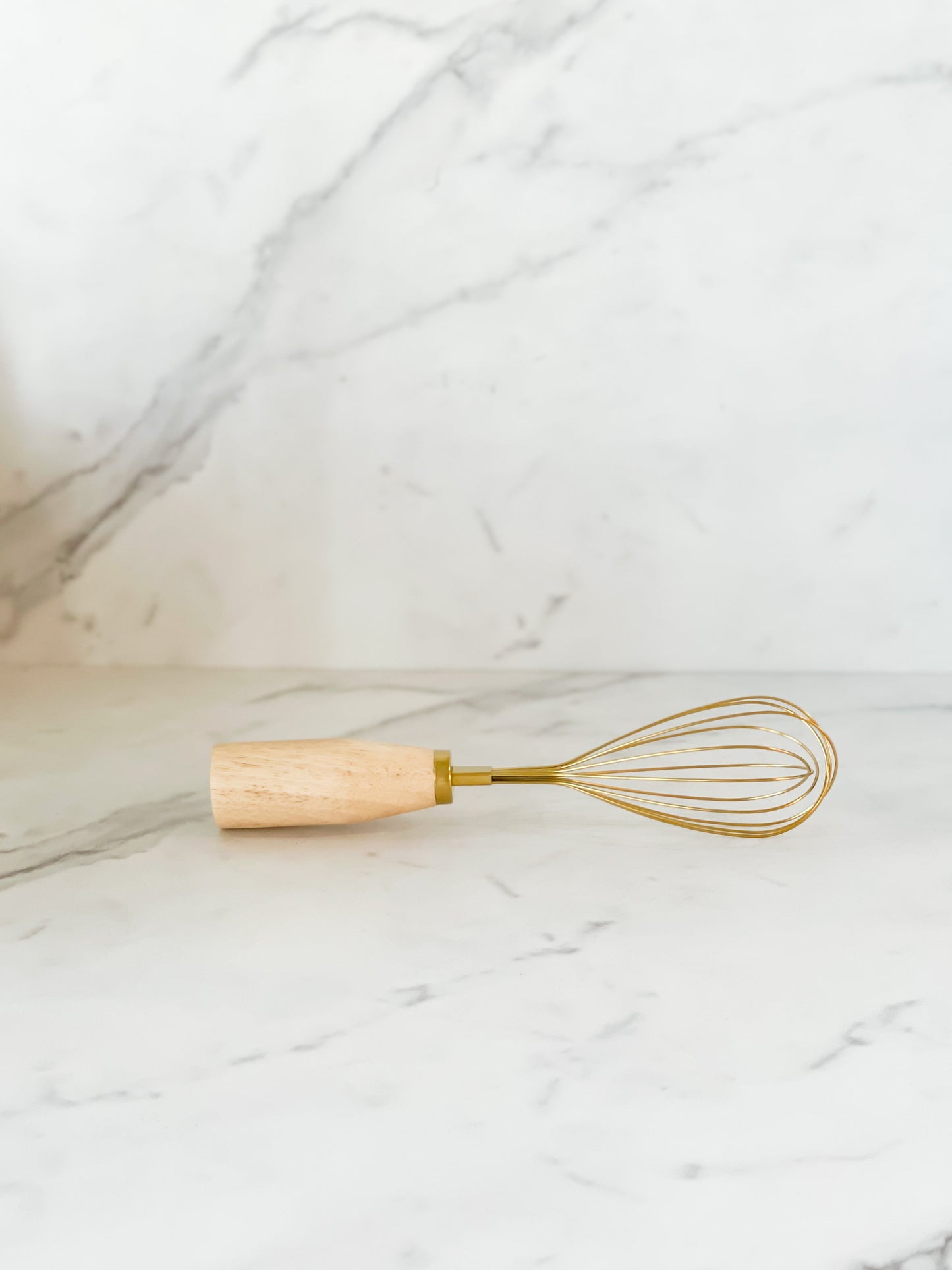 Stainless Steel Whisk with Wood Handle