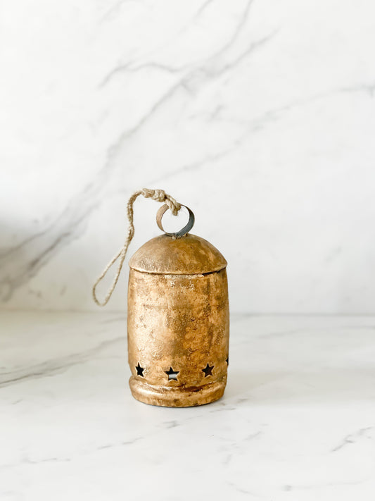 Vintage Cow Bells with Star Cutouts
